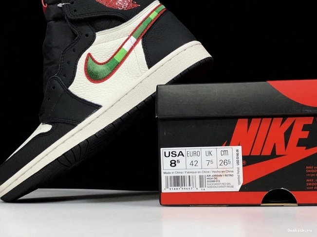 One Kick Jordan Air 1 015 Star Retro OG - 'A Born' High Is 555088 0708